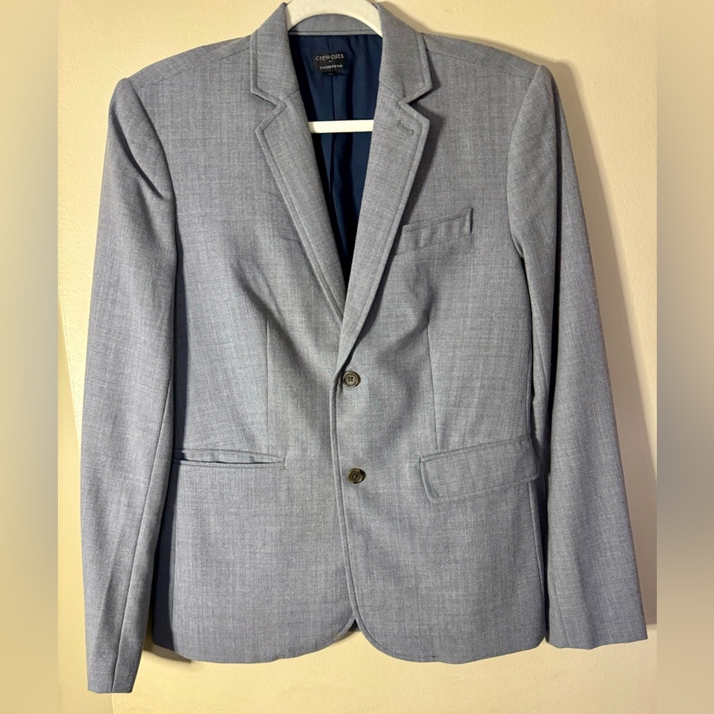 Classic Gray Boys’ Blazer